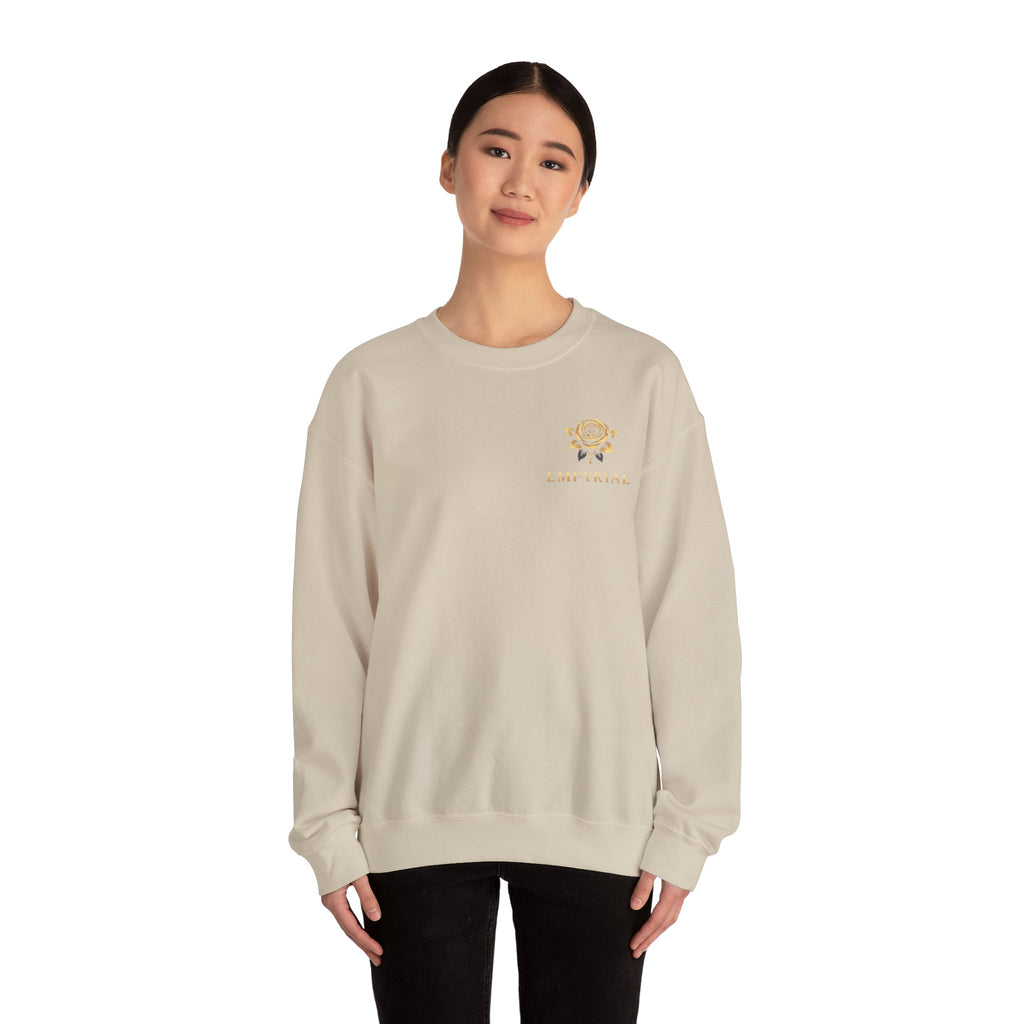 Elite Rose Crewneck Sweatshirt – “Empyrial” Built for the Elite