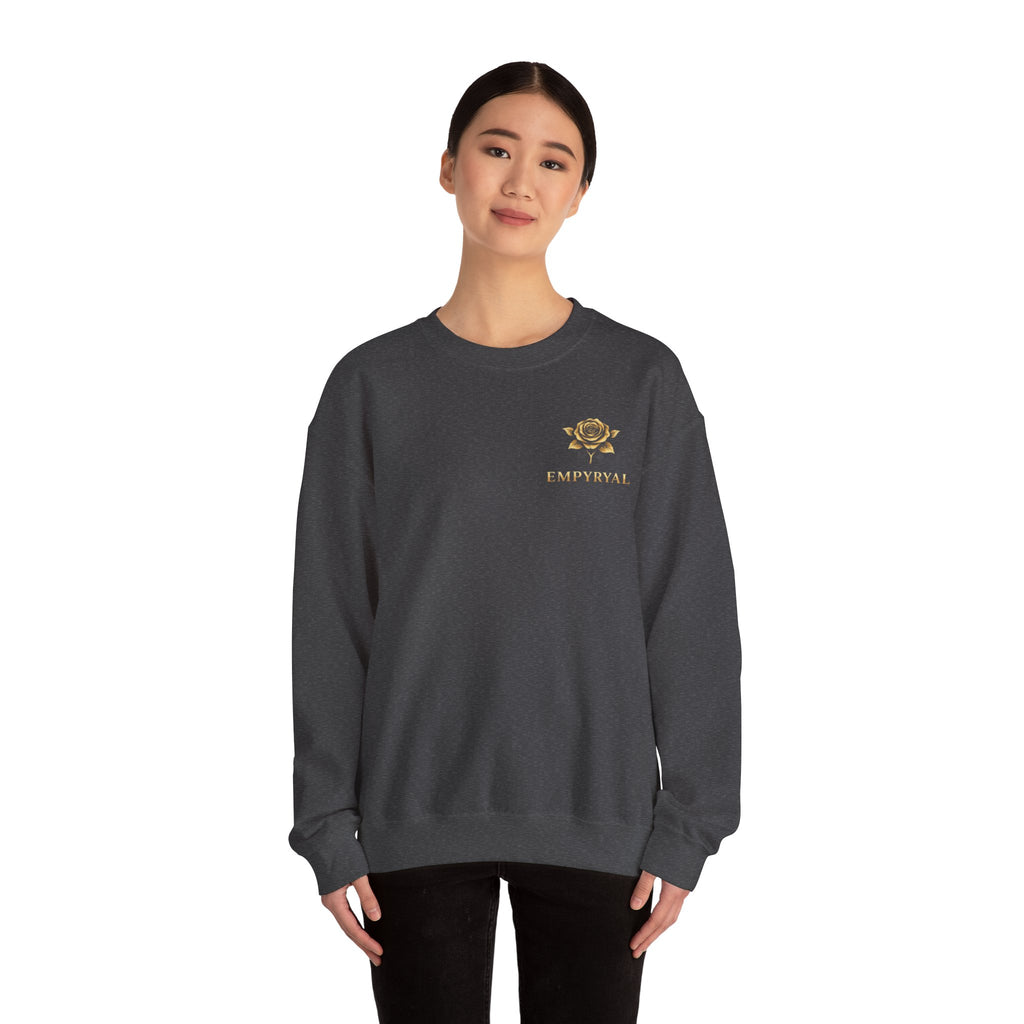 Elite Rose Crewneck Sweatshirt – “Empyrial” Built for the Elite