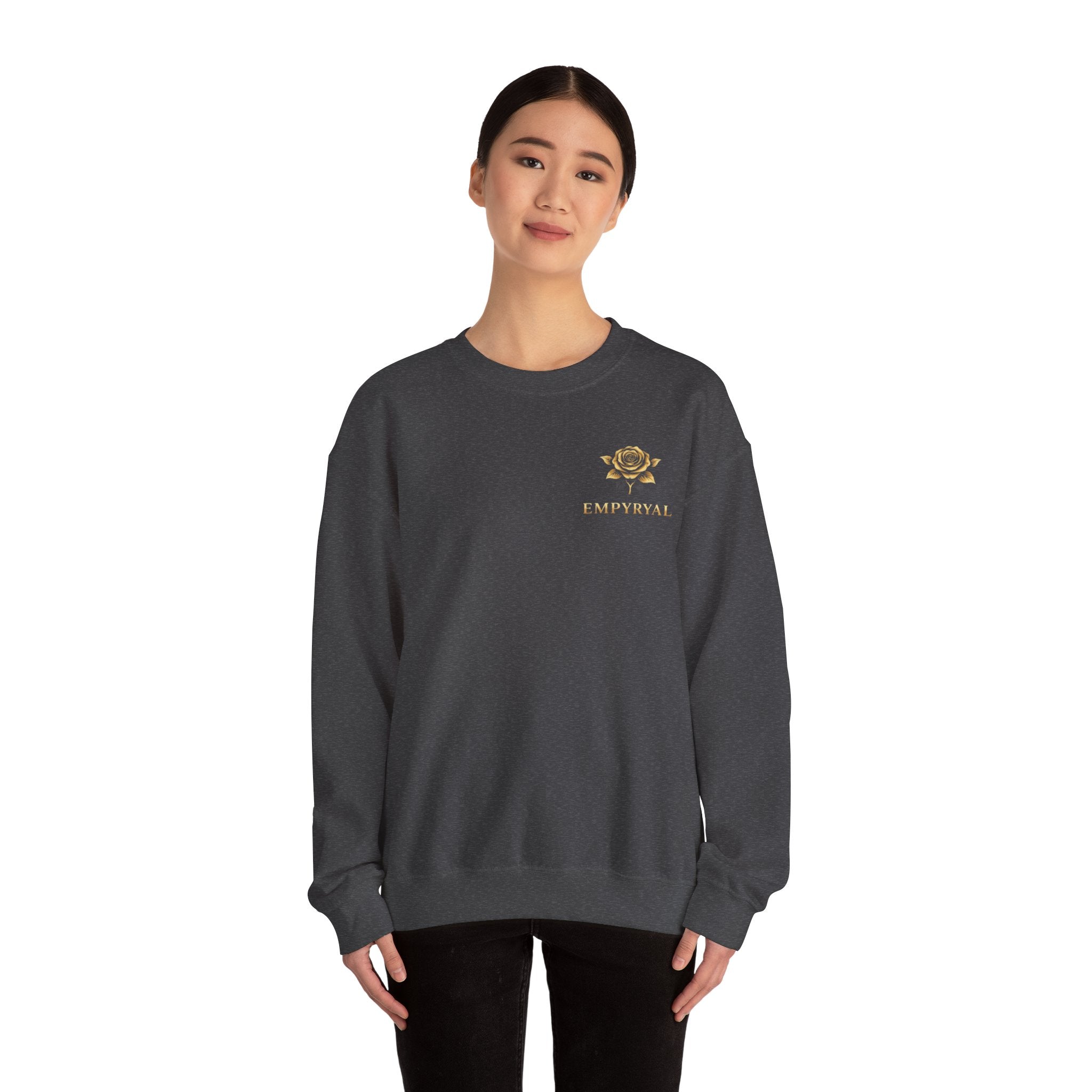 Elite Rose Crewneck Sweatshirt – “Empyrial” Built for the Elite
